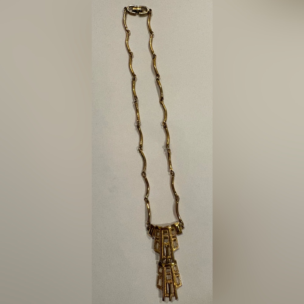 Vintage HOBE Gold Necklace